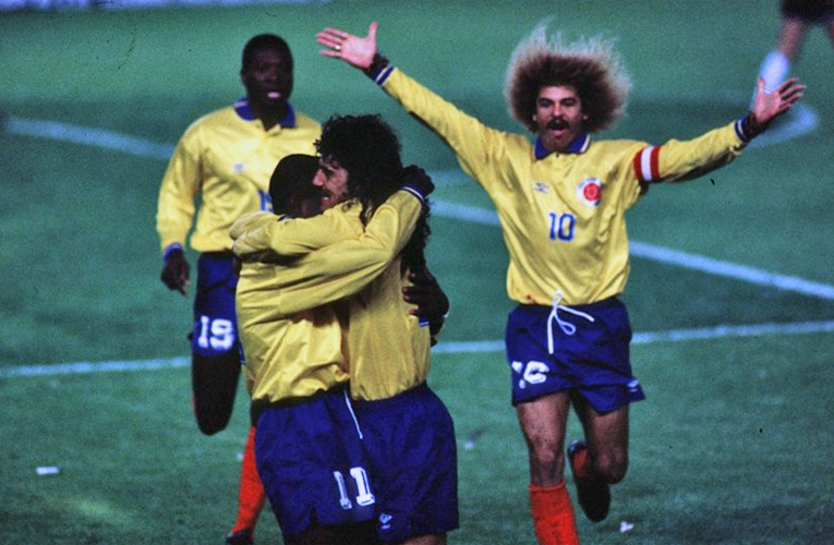 Craque Imortal - Rincón 12 argentina 0 5 colombia valderrama asprilla rincon 1993