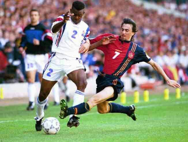 Espanha x França: grandes jogos na história 11 spain france 1996